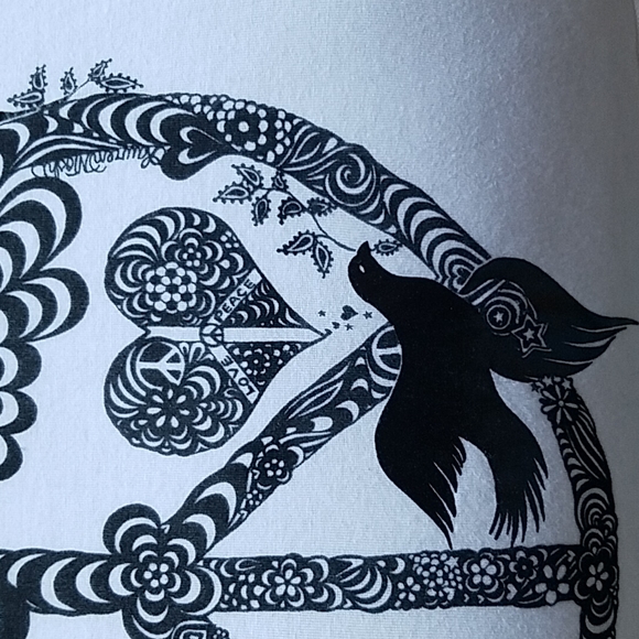 LAUREN MOSHI Hippie Peace Tee - Picture 5 of 8